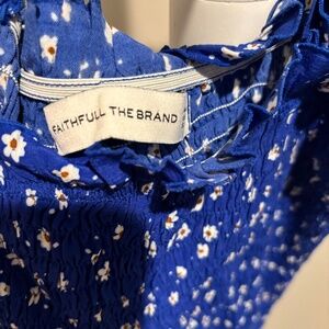 Faithfull the Brand Crinkle Dress